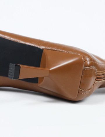 Botine SHEIN, maro