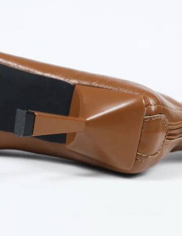 Botine SHEIN, maro