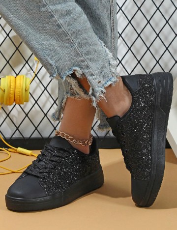 Adidasi SHEIN, negru