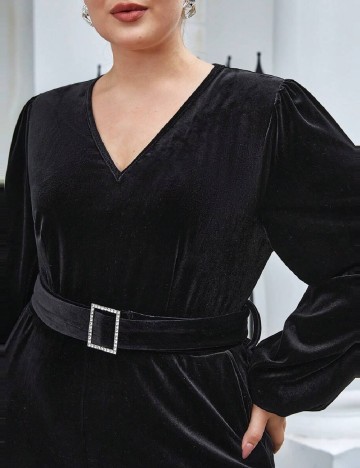 Salopeta SHEIN CURVE, negru