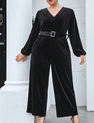 Salopeta SHEIN CURVE, negru