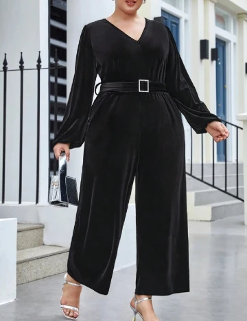 Salopeta SHEIN CURVE, negru