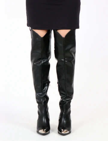 Cizme SHEIN, negru Negru