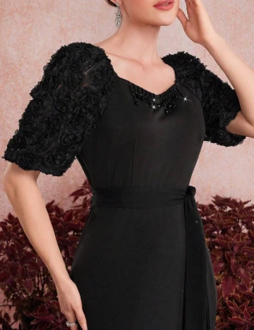 Rochie lunga SHEIN, negru