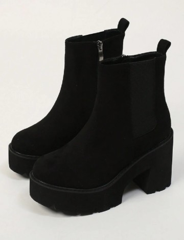 Botine SHEIN, negru