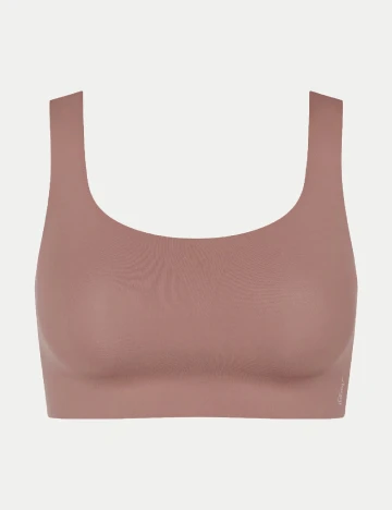 Bustiera Sloggi by Triumph, roz pudra inchis