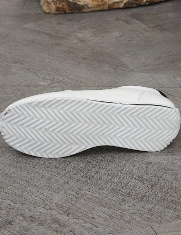 Adidasi SHEIN, alb Alb