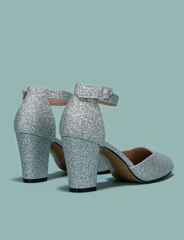 Pantofi SHEIN, argintiu
