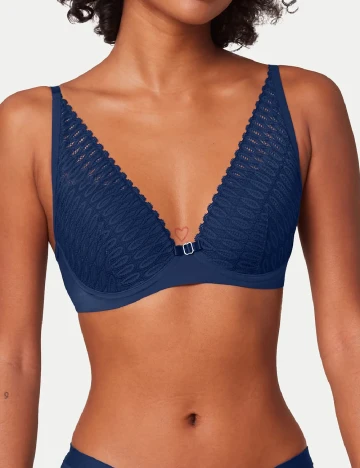 Sutien Triumph, bleumarin Albastru