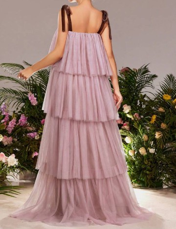 Rochie lunga SHEIN Maternity, roz