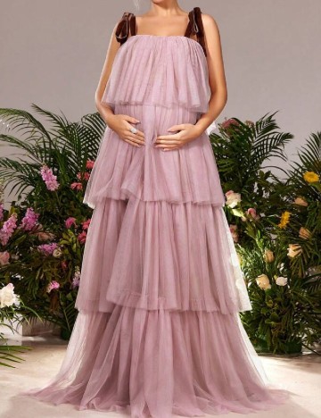 Rochie lunga SHEIN Maternity, roz