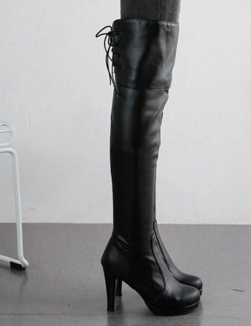 Cizme SHEIN, negru