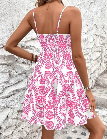 Rochie scurta SHEIN, alb Alb