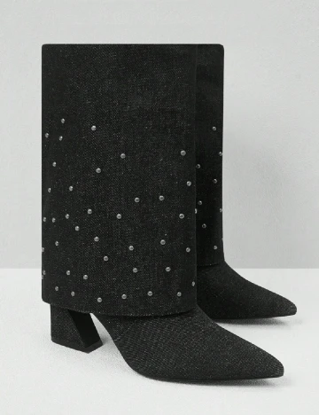 Cizme SHEIN, negru Negru