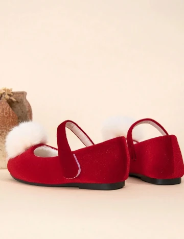 Pantofi Shein Kids, rosu Rosu