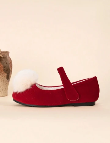 Pantofi Shein Kids, rosu Rosu