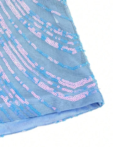 Rochie lunga SHEIN, albastru