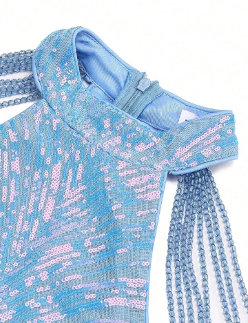 Rochie lunga SHEIN, albastru