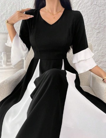 Rochie lunga SHEIN, negru