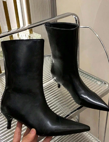 Botine SHEIN, negru