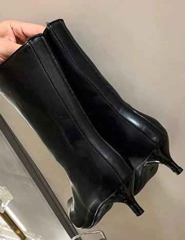 Botine SHEIN, negru