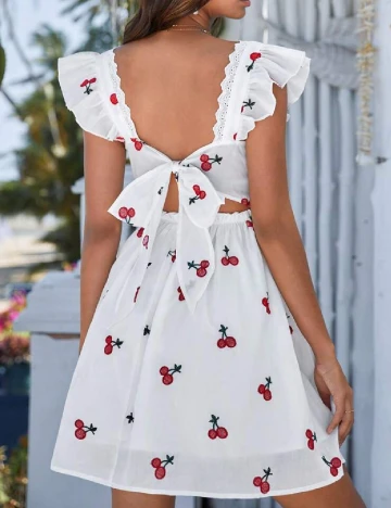 Rochie scurta SHEIN, alb