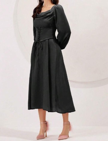 Rochie medie SHEIN, negru