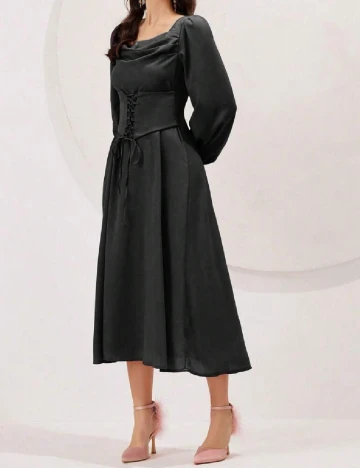Rochie medie SHEIN, negru