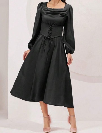 Rochie medie SHEIN, negru