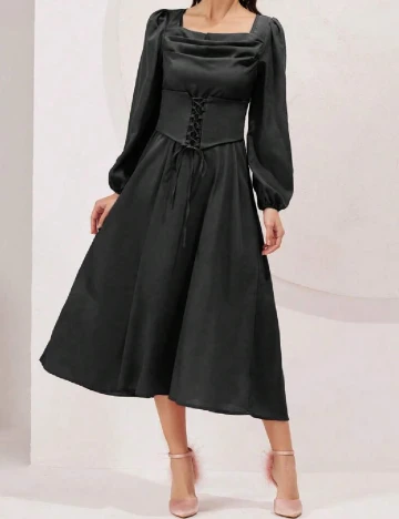 Rochie medie SHEIN, negru