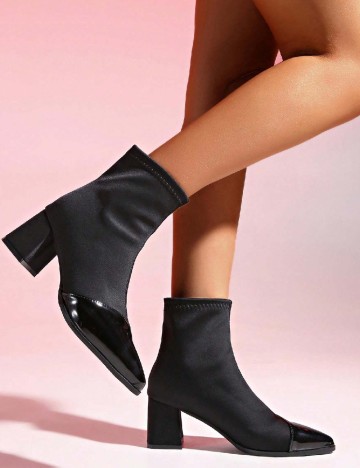 Botine SHEIN, negru