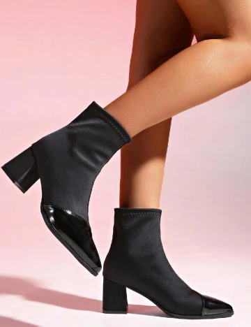 Botine SHEIN, negru