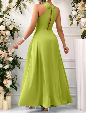 Rochie lunga SHEIN, verde