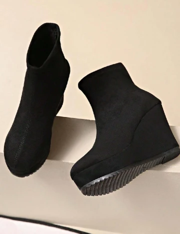Botine SHEIN, negru