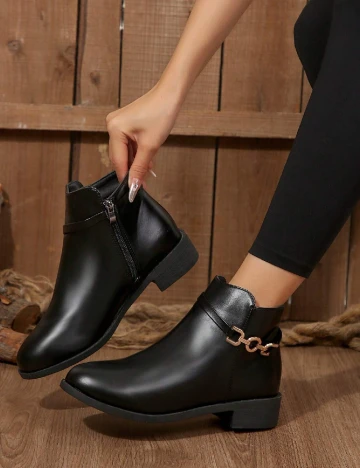 Ghete SHEIN, negru Negru