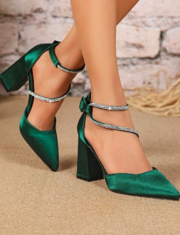 Pantofi SHEIN, verde