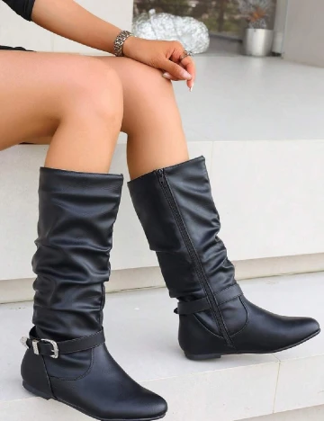 Cizme SHEIN, negru