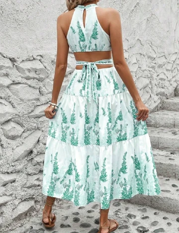 Rochie medie SHEIN, verde