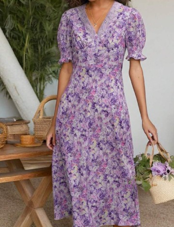 Rochie medie SHEIN, mov
