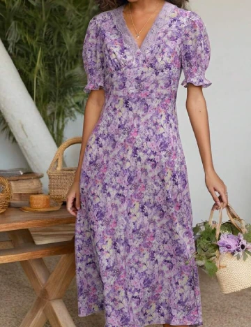 Rochie medie SHEIN, mov