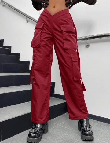 Pantaloni SHEIN, visiniu