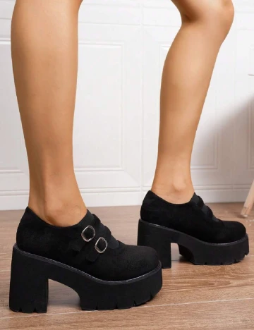 Pantofi SHEIN, negru Negru