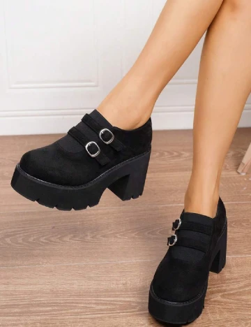 Pantofi SHEIN, negru Negru
