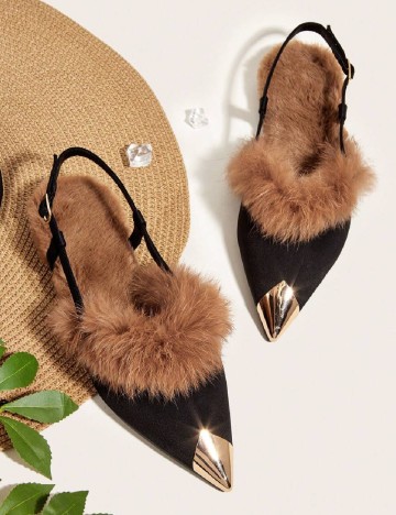 
						Pantofi SHEIN, maro