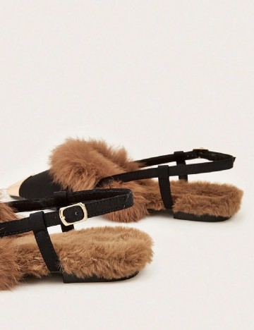 Pantofi SHEIN, maro