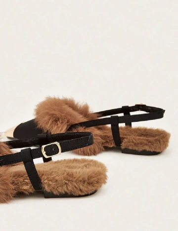 Pantofi SHEIN, maro