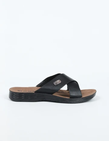 Slapi SHEIN, negru Negru