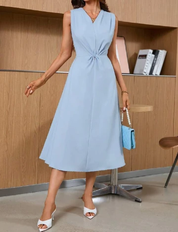 Rochie medie SHEIN, albastru