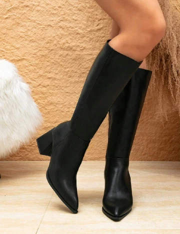 Cizme SHEIN, negru Negru
