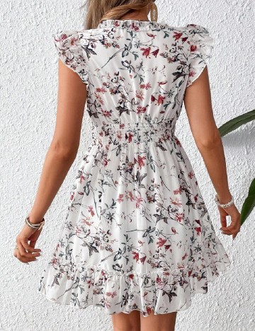 Rochie scurta SHEIN, alb